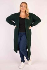 Długi kardigan splot - obrazek 23