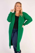 Długi kardigan splot - obrazek 25