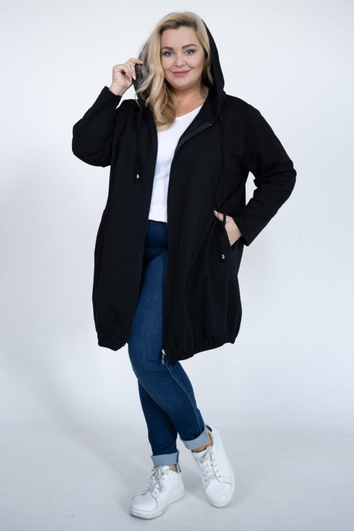 Bluza oversize z kapturem - obrazek 16