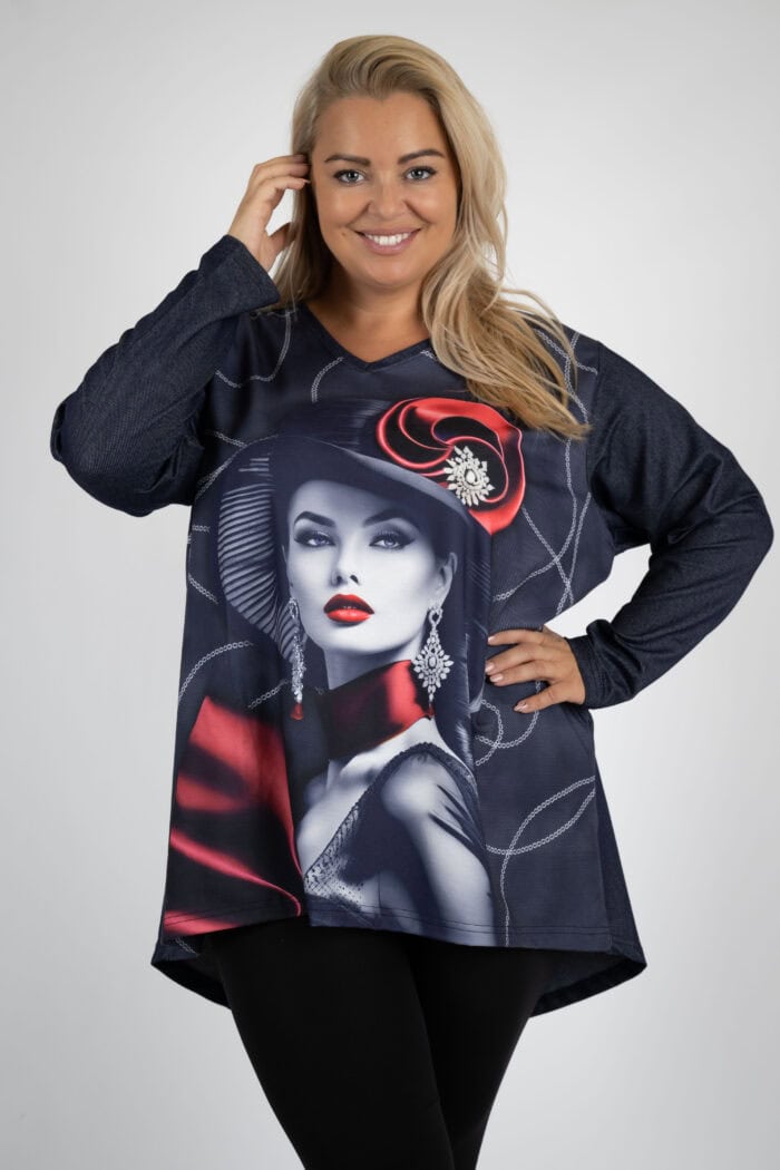 Bluzka Print - obrazek 1