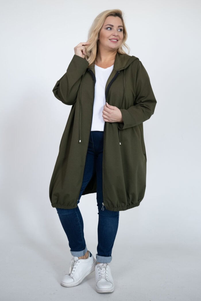 Bluza oversize z kapturem - obrazek 1