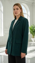 MARYNARKA SZTRUKSOWA PLUS SIZE