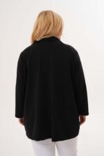 Bawełniana marynarka z  aplikacją kwiatową - obrazek 8