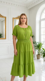 Sukienka Hiszpanka Guzik - obrazek 9