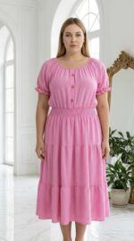 Sukienka Hiszpanka Guzik - obrazek 10