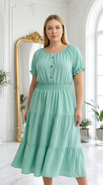 Sukienka Hiszpanka Guzik - obrazek 5