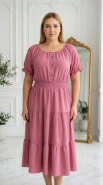 Sukienka Hiszpanka Guzik - obrazek 7