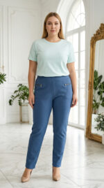 Spodnie Wafelkowe Plus size - obrazek 11