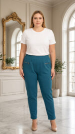 Spodnie Wafelkowe Plus size - obrazek 8