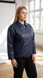 KURTKA BOMBERKA EKO - SKÓRA - obrazek 4