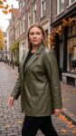 MARYNARKA DAMSKA EKO SKÓRKA